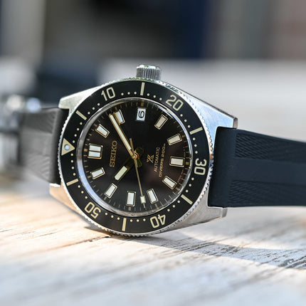 Seiko Prospex SPB147J1 Automatic 1965 Heritage Diver Watch Brown Dial Black Rubber Strap