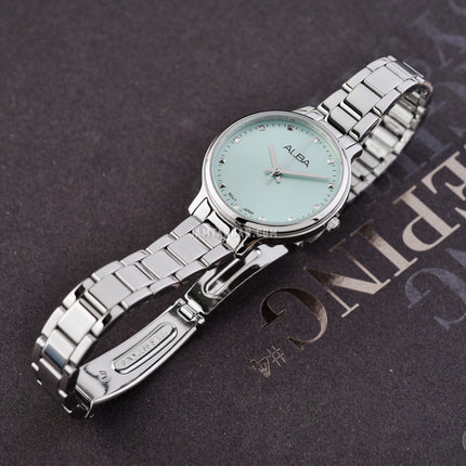 Alba Fashion ARX151X1 Ladies Light Blue Dial Stainless Steel Strap