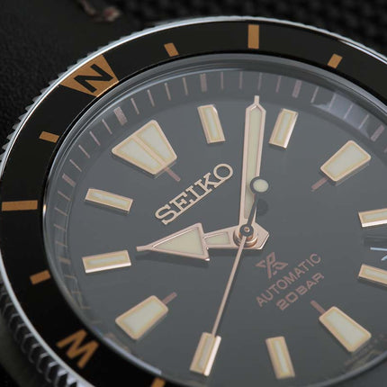 Seiko Prospex SRPG17K1 Tortoise Land Automatic Black Dial Black Leather Strap