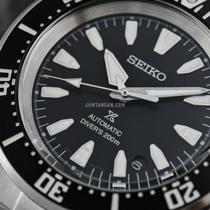 Seiko Prospex SRPL13K1 Diver Samurai Shog-Urai Black Dial Stainless Steel Strap