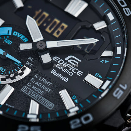 Casio Edifice ECB-40DB-1ADF Sospensione Digital Analog Dial Stainless Steel Band