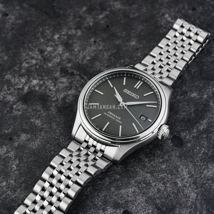 Seiko Presage SPB465J1 Automatic Classic Series Sensaicha Brownish Green Dial Stainless Steel Strap
