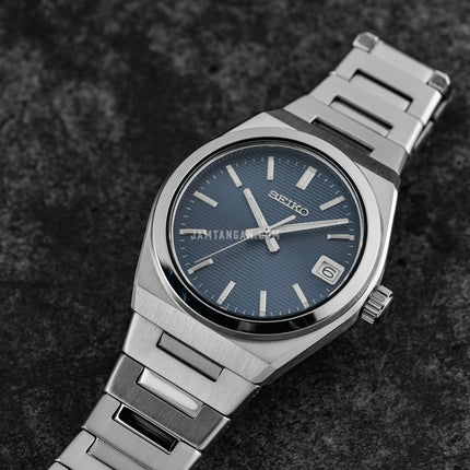 Seiko Ladies SUR575P1 Discover More Blue Dial Stainless Steel Strap