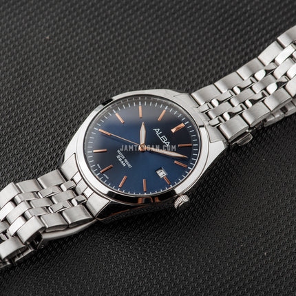 Alba Prestige AS9S13X1 Men Blue Dial Stainless Steel Strap