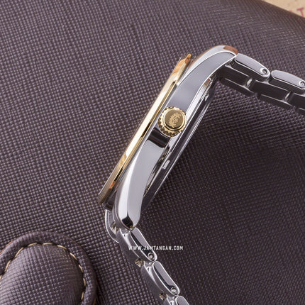 Orient Contemporary RA-AR0001S Open Heart Automatic Silver Dial Dual tone Stainless Steel Strap