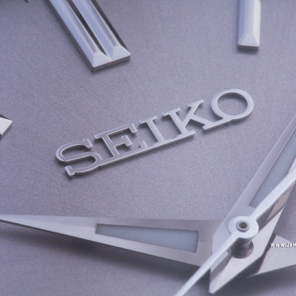 Seiko Classic SUR369P1 Discover More Silver Dial Titanium Strap