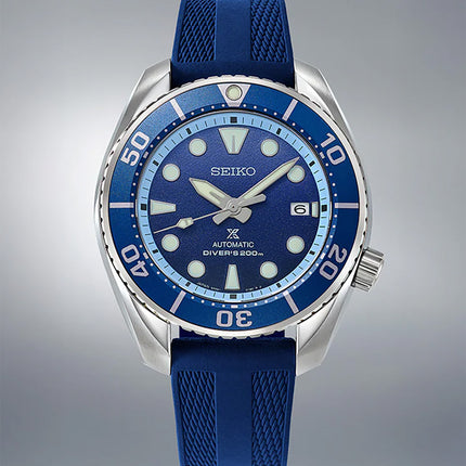 Seiko Prospex SPB543J1 Sumo 2025 Asia-Pacific Blue Fire Crater Blue Silicone Strap Limited Edition
