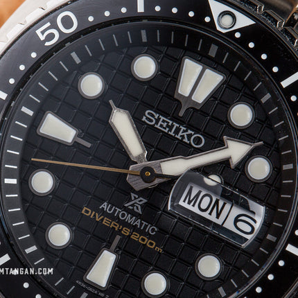 Seiko Prospex SRPE03K1 King Turtle Automatic Black Dial Stainless Steel Strap