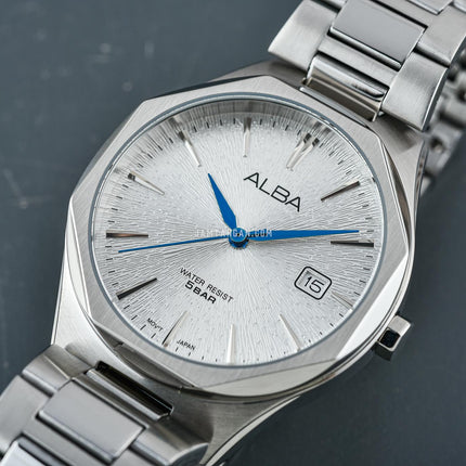 Alba Prestige AS9U61X1 Men Silver Dial Stainless Steel Strap