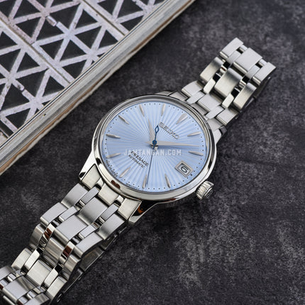 Seiko Presage SRP841J1 Sky Diving Automatic Light Blue Dial Stainless Steel Strap