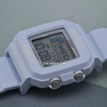 Casio Baby-G + Plus BGD-10L-2DR Ladies Digital Dial Blue Resin Band