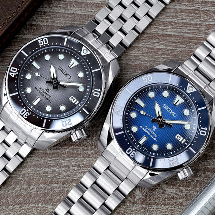 Seiko Prospex SPB321J1 King Sumo Automatic Divers 200M Blue Dial Stainless Steel Strap