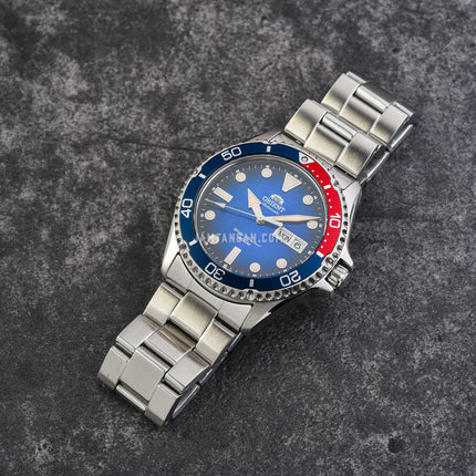 Orient Sport RA-AA0812L Automatic Mako IV Pepsi Blue Dial Metal Strap