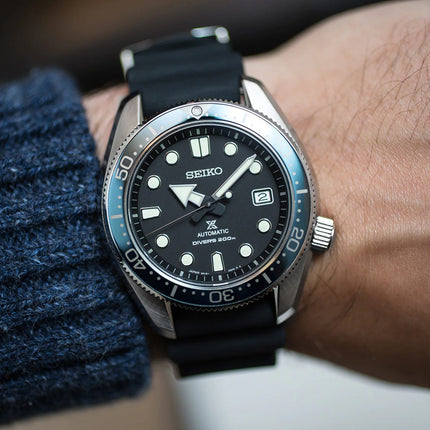 Seiko Prospex SPB079J1 The 1968 Automatic Divers Modern Re-interpretation Black Dial Rubber Strap