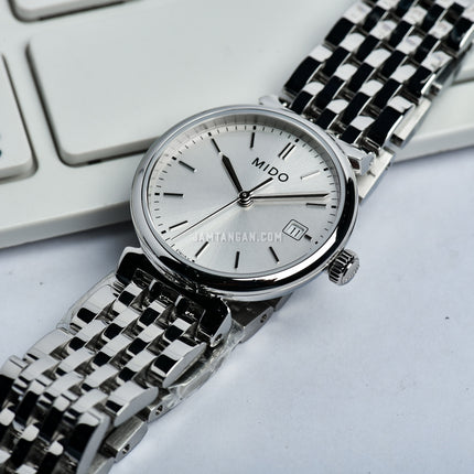 MIDO Dorada M033.210.11.031.00 Silver Dial Stainless Steel Strap