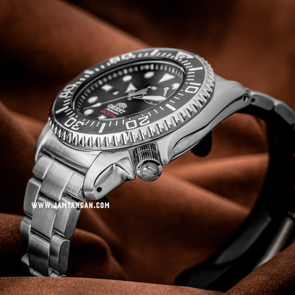 Orient SEL02002B Automatic Power Reserve Divers 300M Stainless Steel