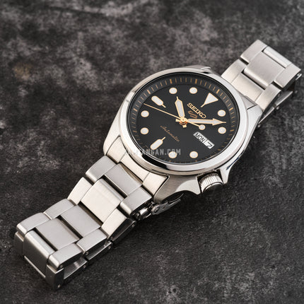Seiko 5 Sports SRPE57K1 SKX Sports Style Automatic Black Dial Stainless Steel Strap