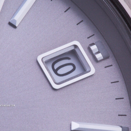 Seiko Classic SUR369P1 Discover More Silver Dial Titanium Strap