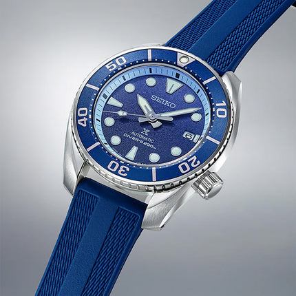 Seiko Prospex SPB543J1 Sumo 2025 Asia-Pacific Blue Fire Crater Blue Silicone Strap Limited Edition
