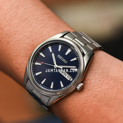 Seiko Classic SUR341P1 Blue Dial Stainless Steel Strap