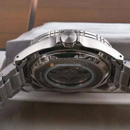 Alba Mechanical AU4067X1 Automatic Men Blue Dial Stainless Steel Strap