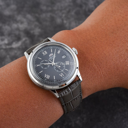 Orient Classic RA-AK0704N Automatic Grey Dial Grey Leather Strap
