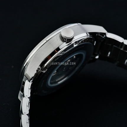 Alba Mechanical AL4261X1 Automatic Men Blue Dial Stainless Steel Strap