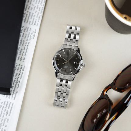 Seiko Presage SRPE17J1 Espresso Martini Automatic Gray Dial Stainless Steel Strap