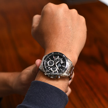 Casio Edifice EFR-552D-1AVUDF Chronograph Black Dial Stainless Steel Band