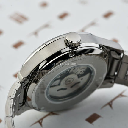 Alba Mechanical Field Military AL4211X1 Men Blue Dial Stainless Steel Strap