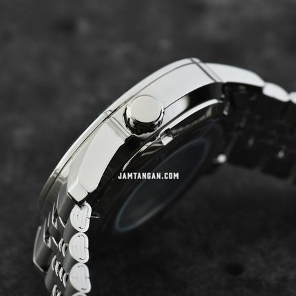 Alba Mechanical AL4191X1 Men Blue Dial Stainless Steel Strap