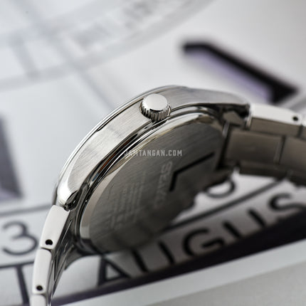 Seiko Classic SUR425P1 Discover More Blue Dial Stainless Steel Strap