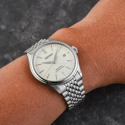 Seiko Presage SPB463J1 Automatic Classic Series Shiroiro White Dial Stainless Steel Strap