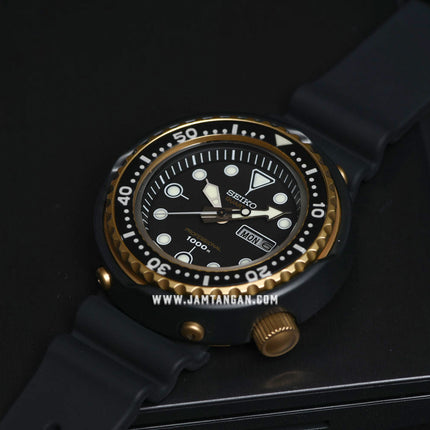 Seiko Prospex S23626J1 Golden Tuna Sea Baselworld 2018 Black Rubber Strap Limited Edition