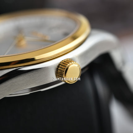 Seiko Ladies SUR582P1 Discover More Crystal Silver Dial Stainless Steel Strap