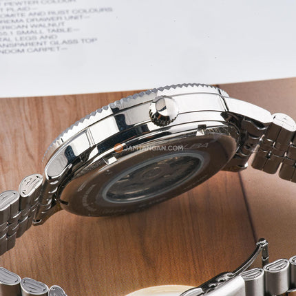 Alba Mechanical AL4237X1 Automatic Man Blue Dial Stainless Steel Strap