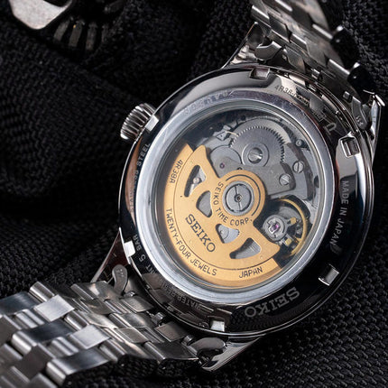 Seiko Presage SSA441J1 Cocktail Automatic Open Heart Green Gradation Dial Stainless Steel Strap