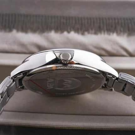 Alba Fashion AG8Q57X1 Ladies Red Dial Stainless Steel Strap