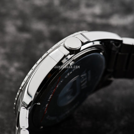 Alba Active AS9Q45X1 White Dial Stainless Steel Strap