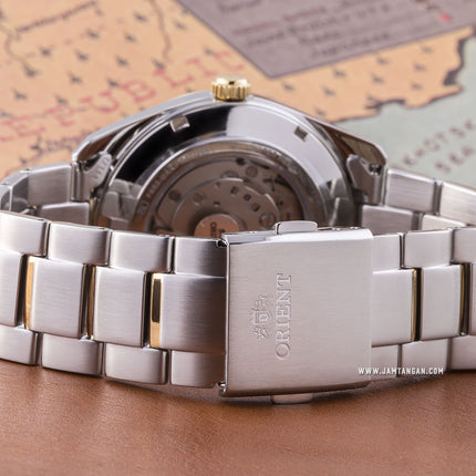 Orient Contemporary RA-AR0001S Open Heart Automatic Silver Dial Dual tone Stainless Steel Strap