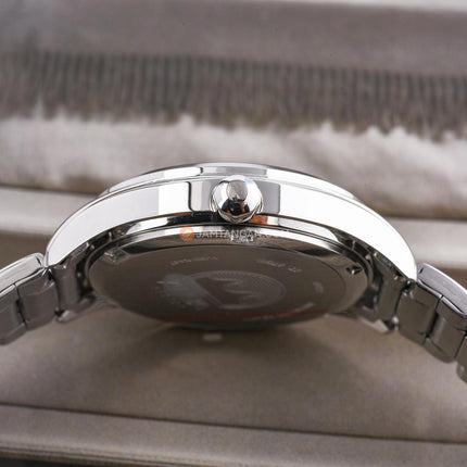 Alba Fashion AH7EK1X1 Ladies Black MOP Dial Stainless Steel Strap