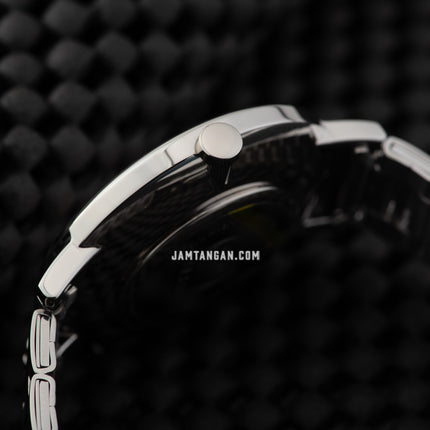 Alba Fashion AH8753X1 Ladies Silver Dial Dual Tone Stainless Steel Strap