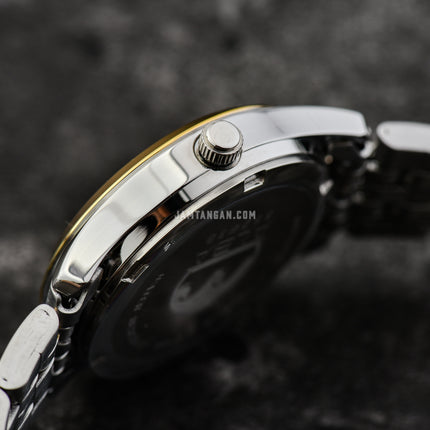 Alba Prestige AH7CE8X1 Ladies Light Champagne Dial Dual Tone Stainless Steel Strap