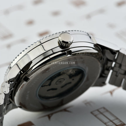 Alba Mechanical AL4241X1 Automatic Men Silver Dial Stainless Steel Strap