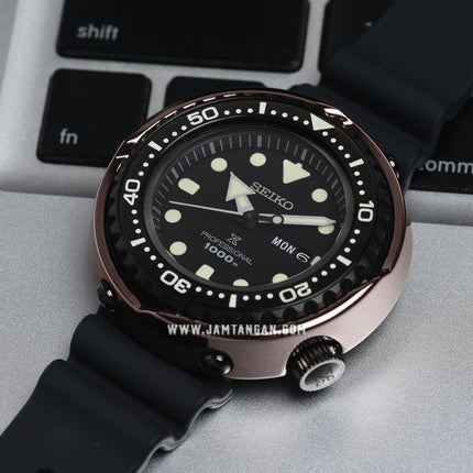 Seiko Prospex S23627J1 Tuna Sea Baselworld 2018 Black Dial Black Rubber Strap Limited Edition