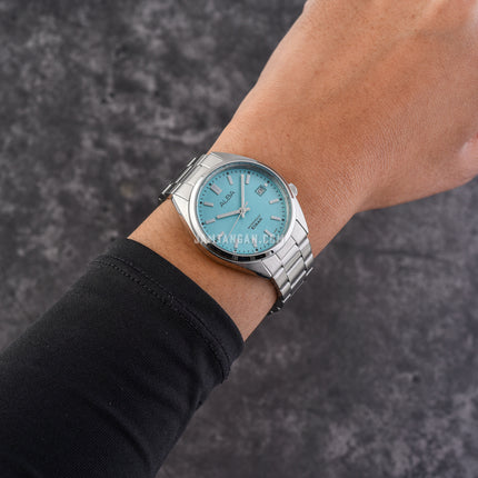 Alba Active AG8M37X1 Mint Gelato Series Baby Blue Dial Stainless Steel Strap