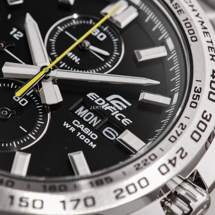 Casio Edifice EFR-574D-1AVUDF Chronograph Black Dial Stainless Steel Band