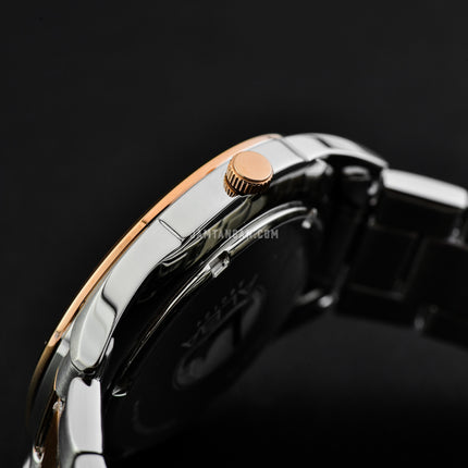 Alba AS9Q78X1 Silver Dial Dual Tone Stainless Steel Strap