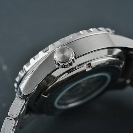 Alba Mechanical AL4705X1 Automatic Men Turquoise Dial Stainless Steel Strap