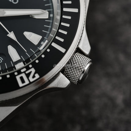 Seiko Prospex SRPL13K1 Diver Samurai Shog-Urai Black Dial Stainless Steel Strap
